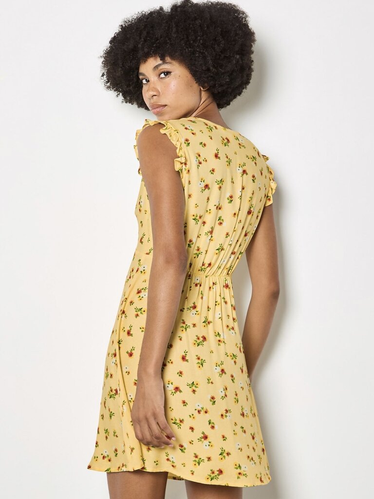 Apricot Yellow Ditsy Mini
