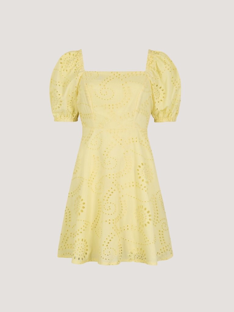 Apricot Yellow Eyelet Mini