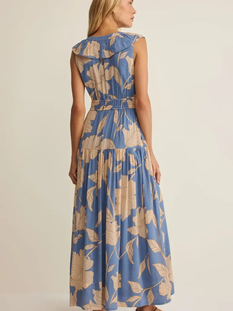 Z Supply Sky Cream Frill Maxi