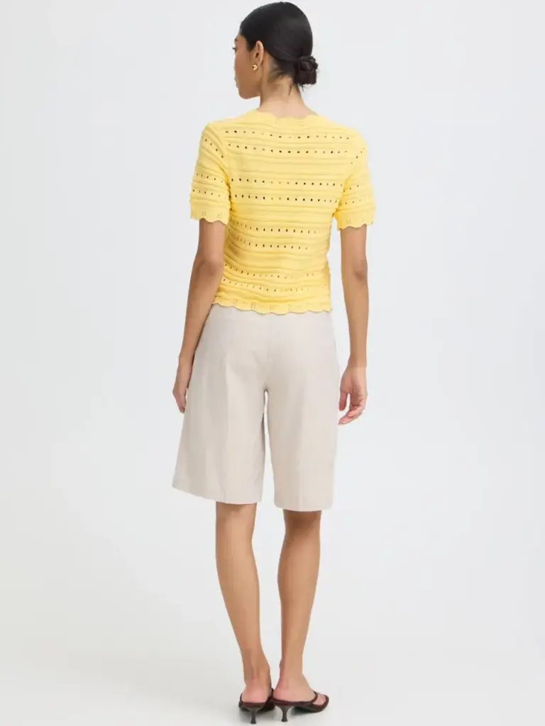 B. Young Light Yellow Cardi