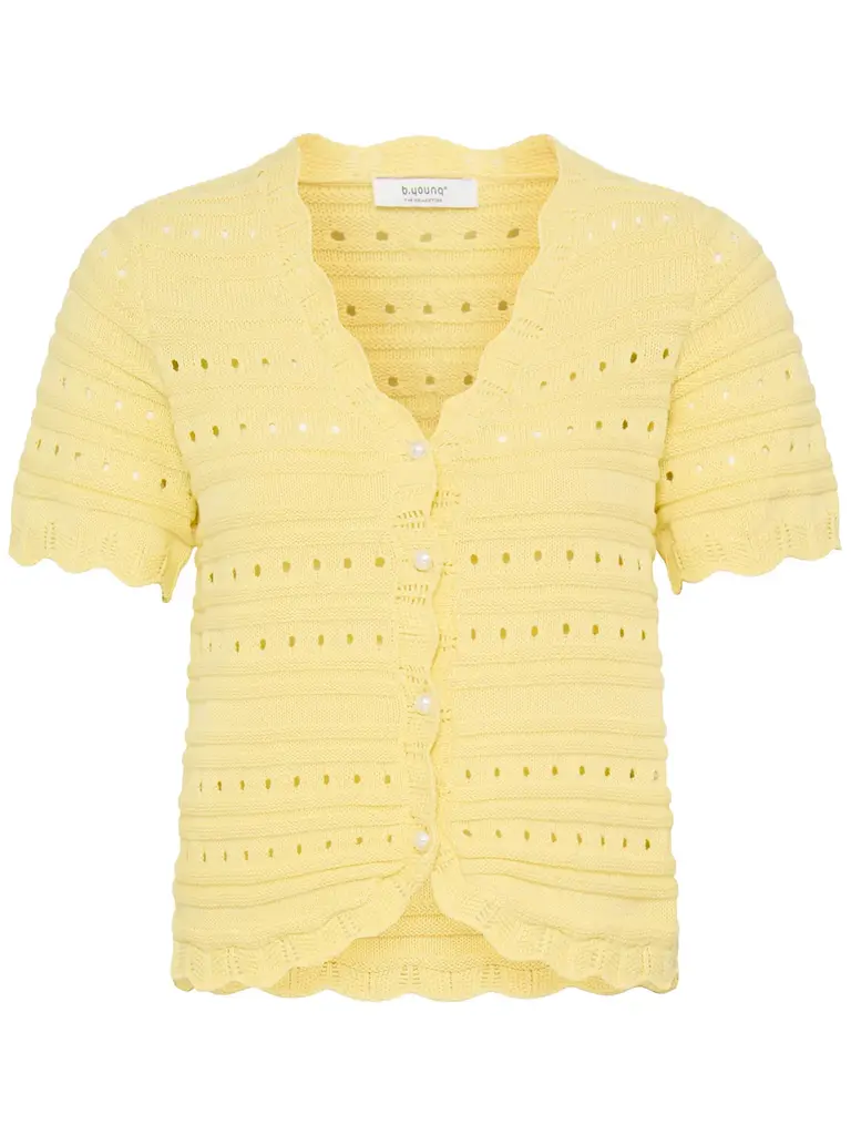 B. Young Light Yellow Cardi
