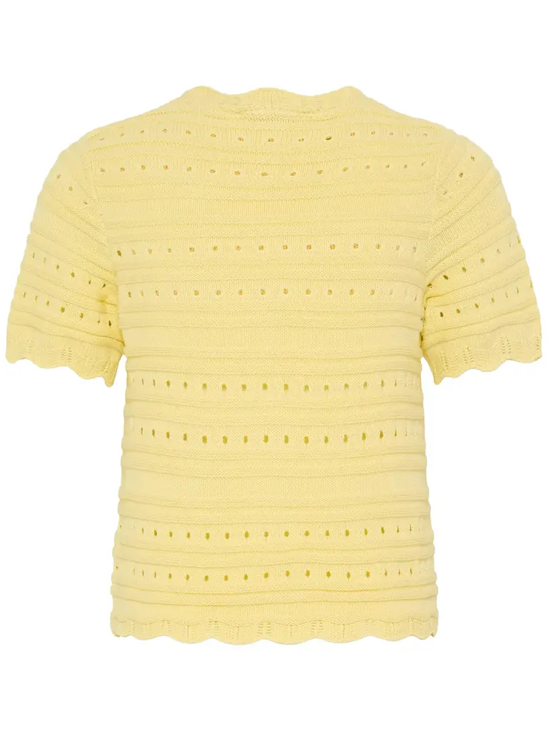 B. Young Light Yellow Cardi