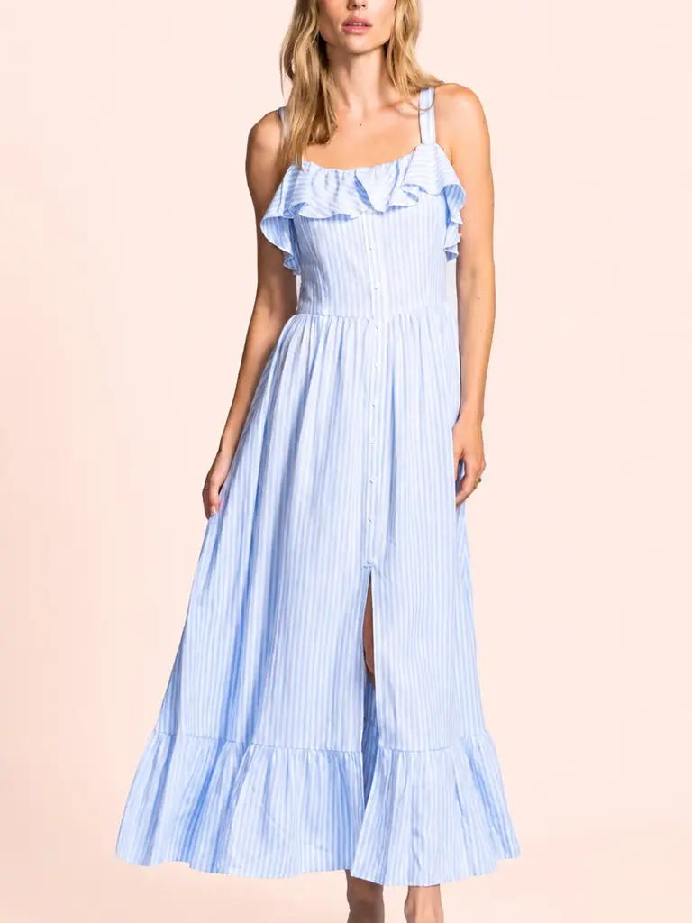 Pink Martini Santorini Stripe Maxi