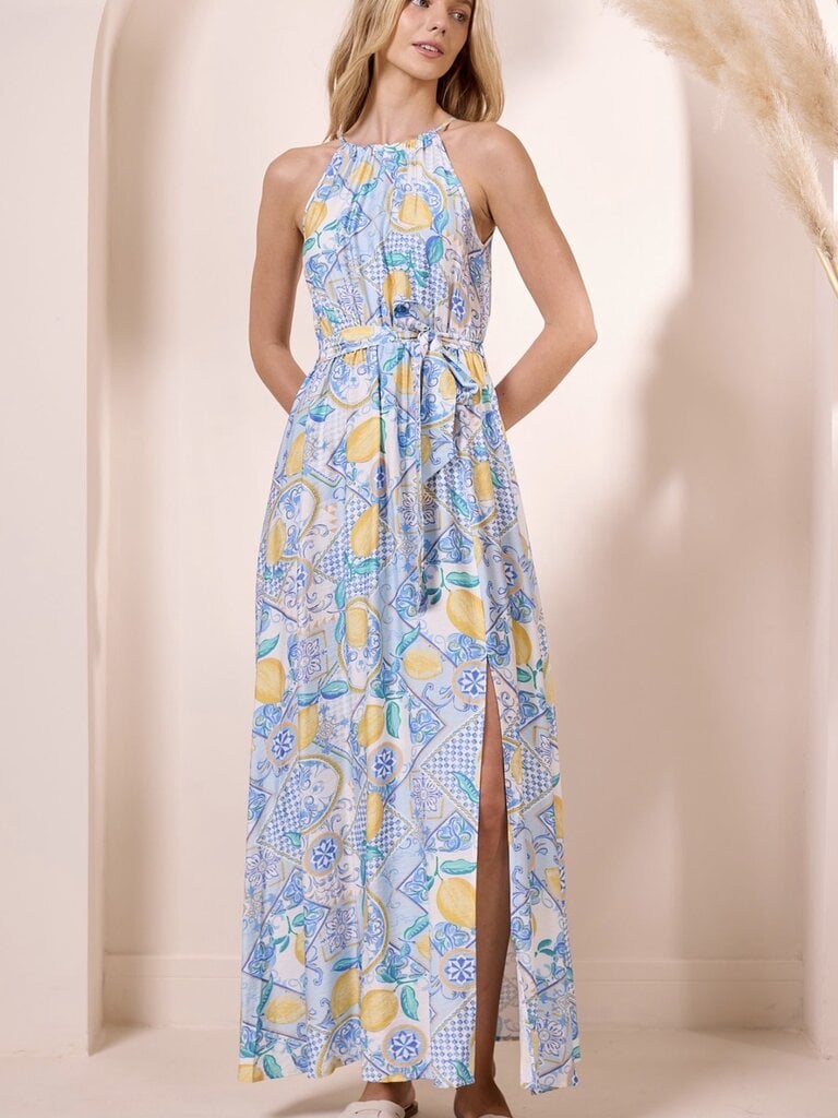 Angel Eyes Mykonos Printed Maxi