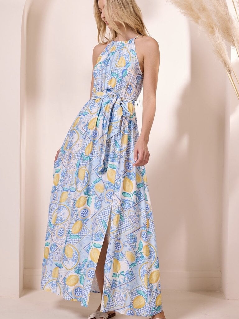 Angel Eyes Mykonos Printed Maxi