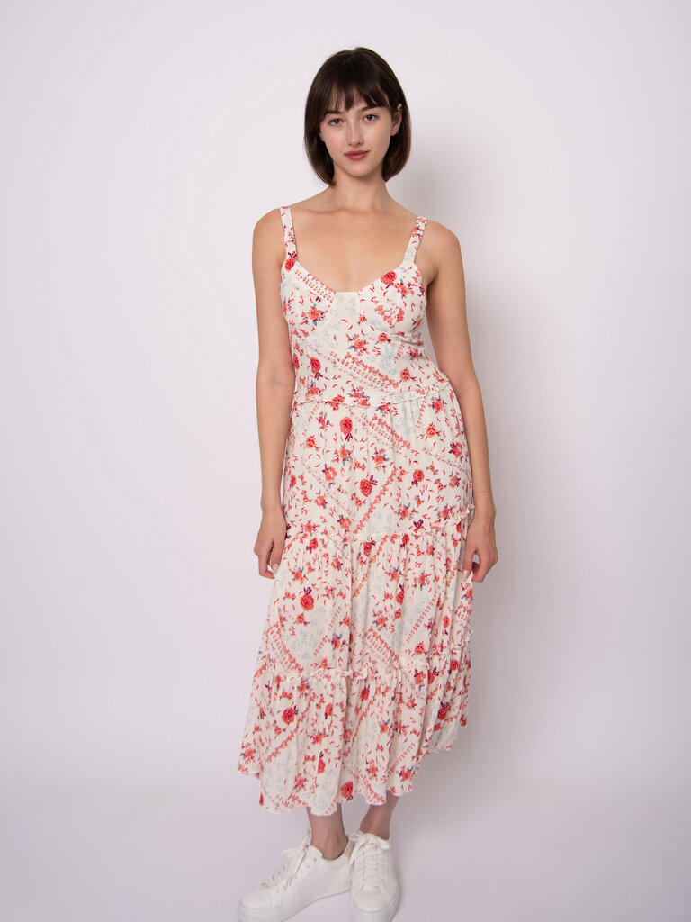 RD Style Wild Roses Midi