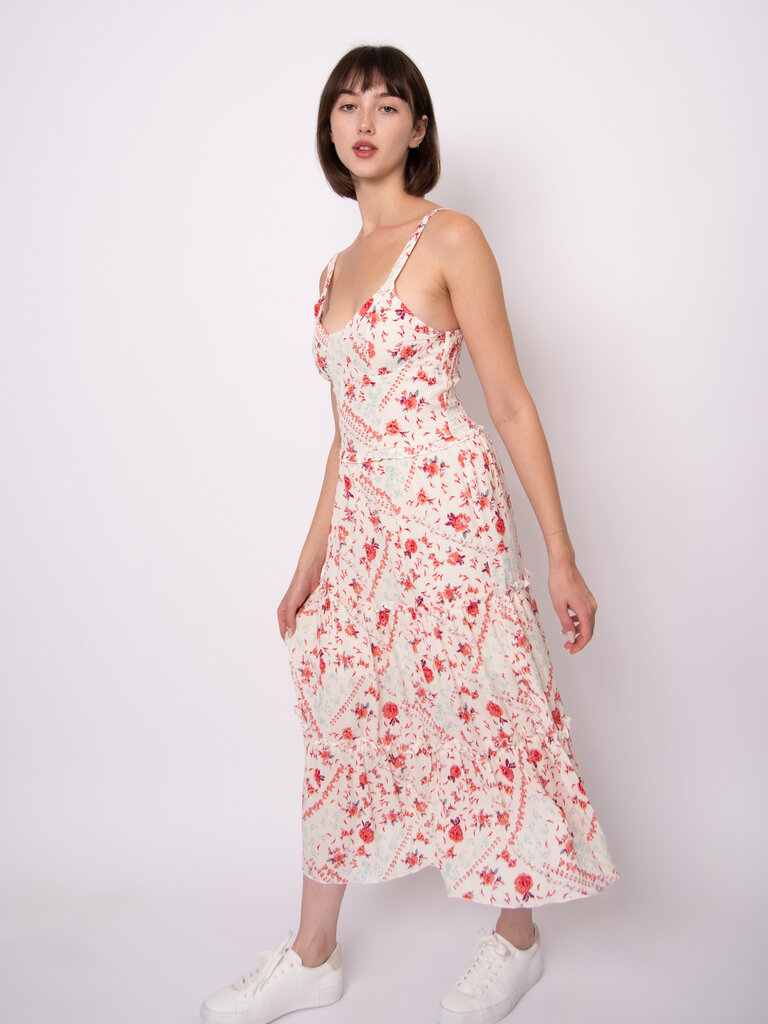 RD Style Wild Roses Midi