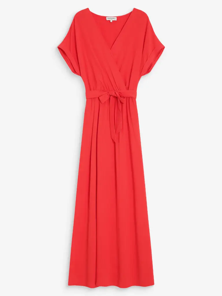 Grace & Mila Tropic Orange Maxi