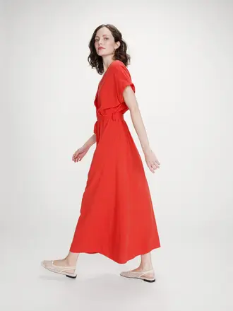 Grace & Mila Tropic Orange Maxi