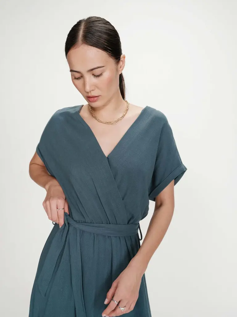 Grace & Mila Deep Teal Maxi