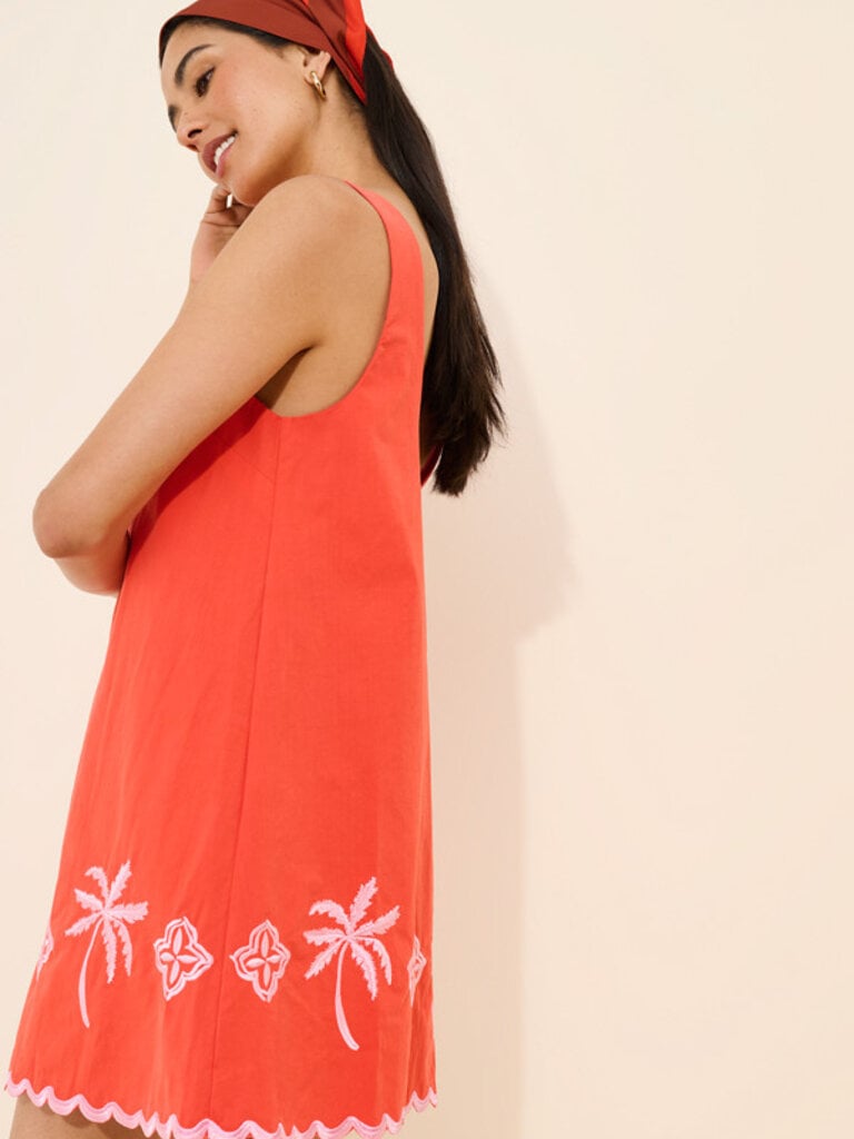 Mink Pink Coral Palm Mini