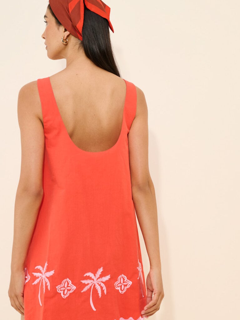 Mink Pink Coral Palm Mini