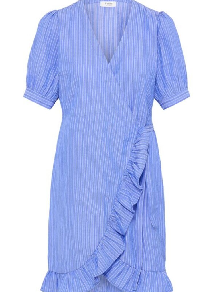 B. Young Blue Stripe Frill Mini