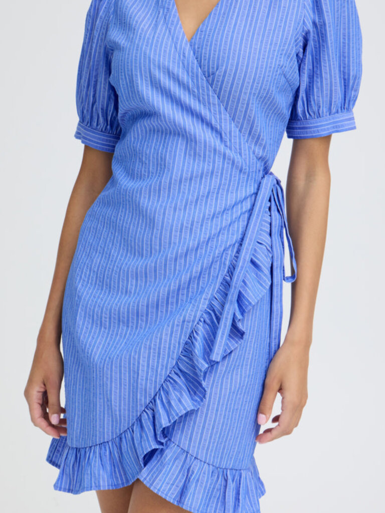 B. Young Blue Stripe Frill Mini