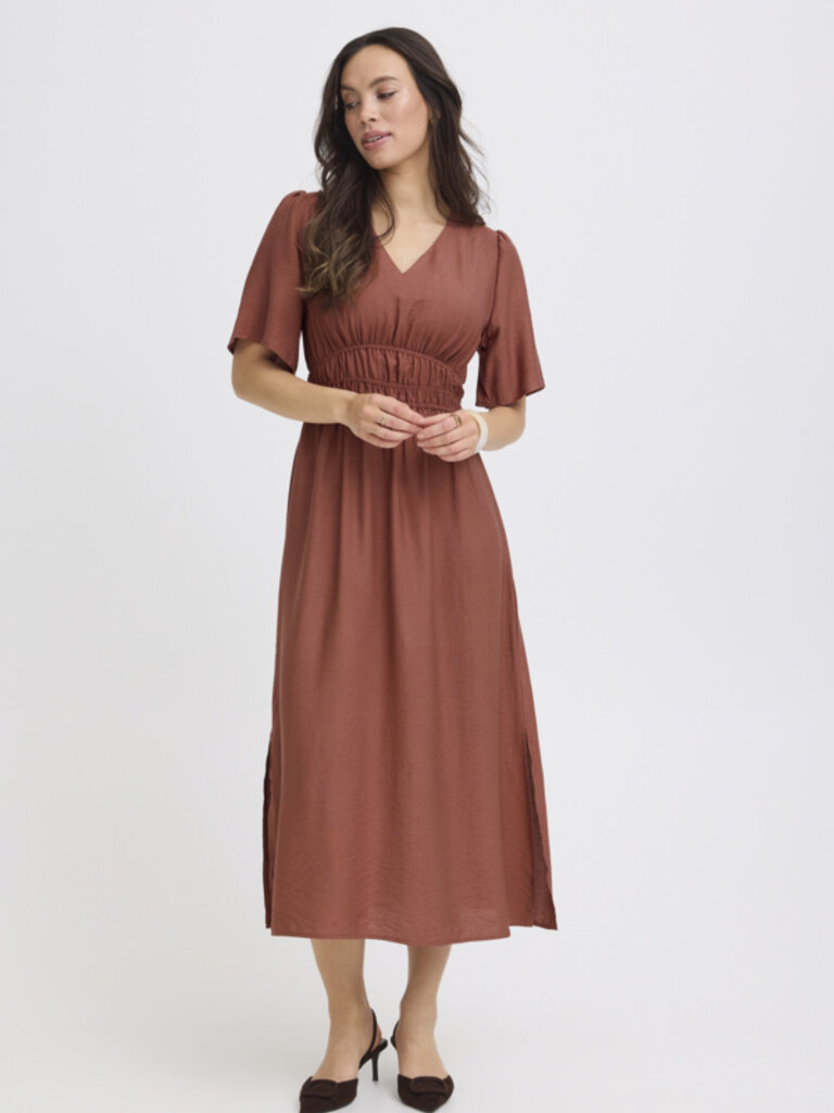 ICHI Rosie Rust Maxi
