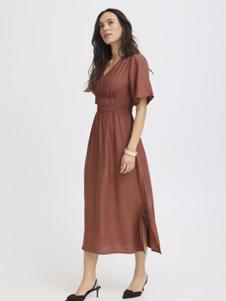 ICHI Rosie Rust Maxi