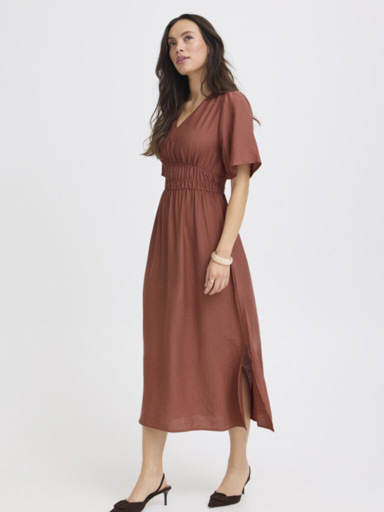 ICHI Rosie Rust Maxi