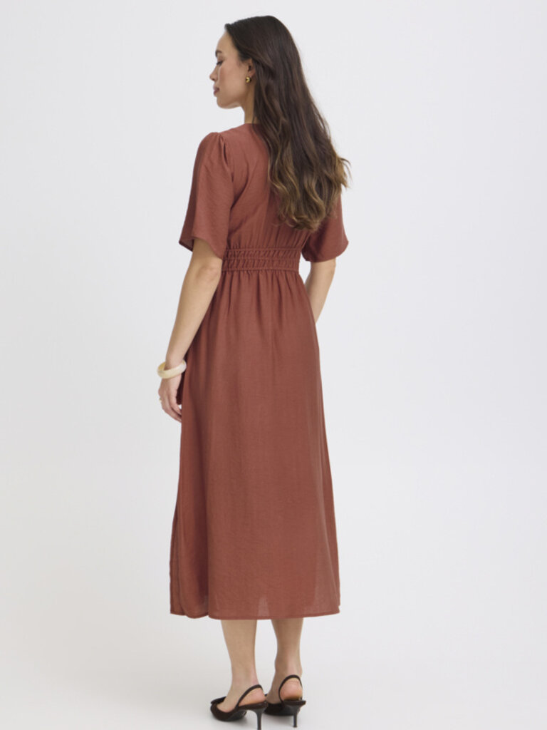 ICHI Rosie Rust Maxi