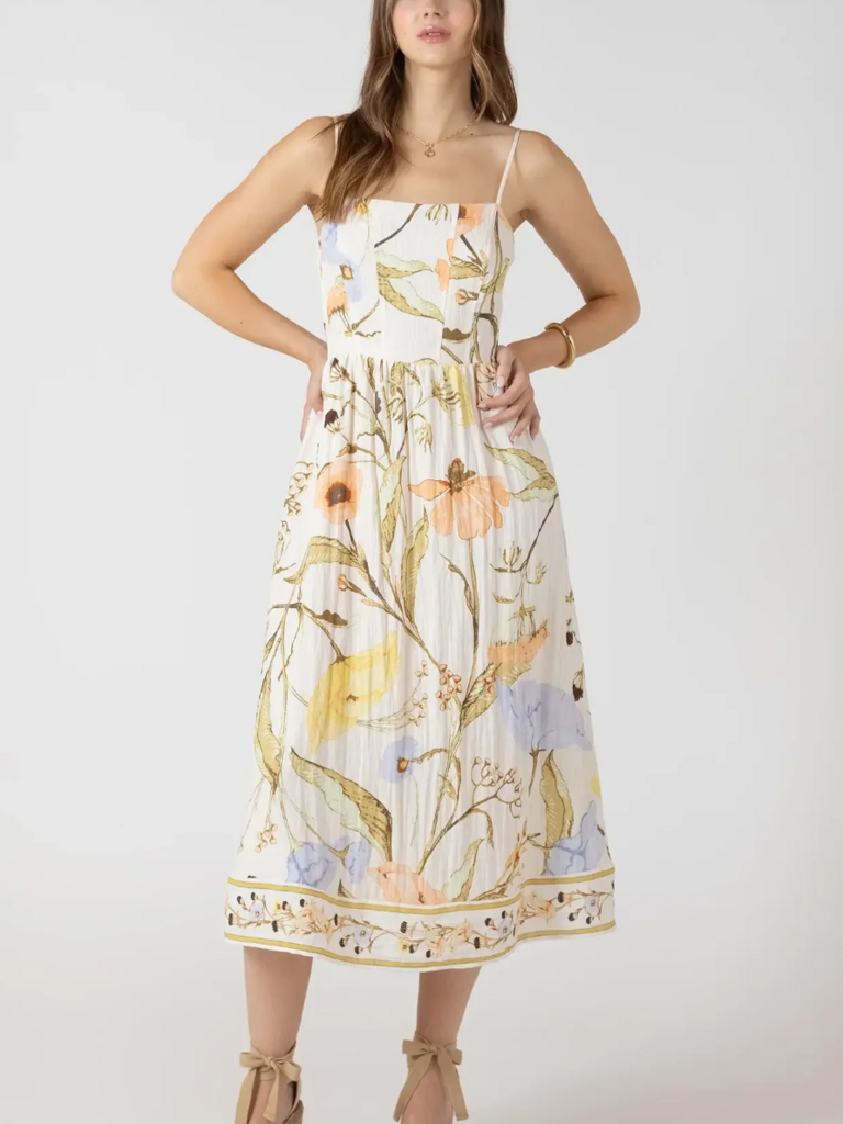 Dex Tropic Linen Midi