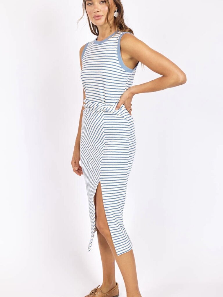 Sage The Label Blue Ivory Seaside Midi