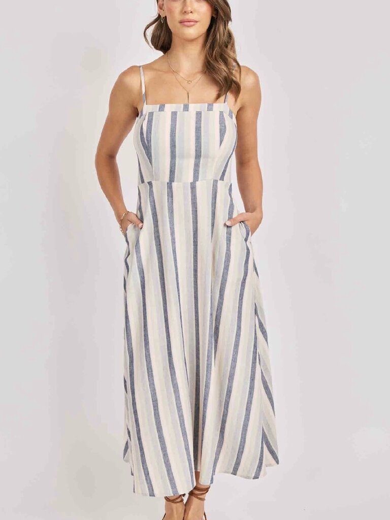 Sadie & Sage Bluegrass Stripe Dress