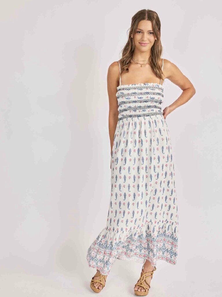 Sadie & Sage Cream Multi Dress