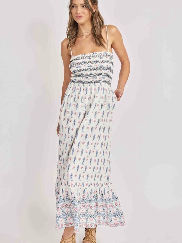 Sadie & Sage Cream Multi Dress