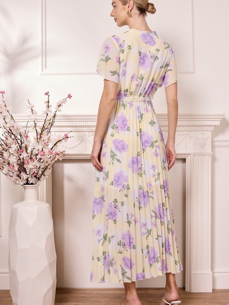 Angel Eyes Yellow Purple Maxi