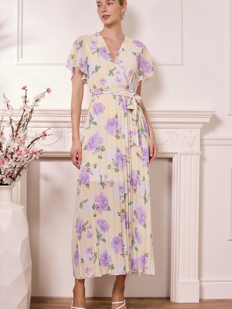 Angel Eyes Yellow Purple Maxi