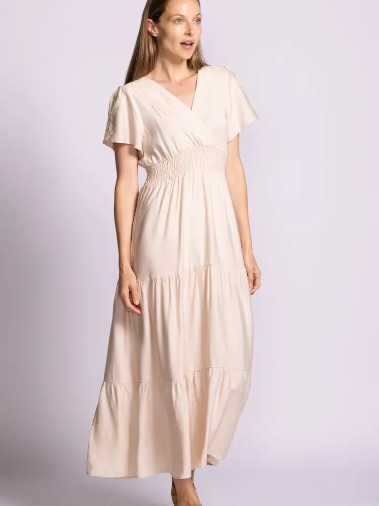 Pink Martini Soft Beige Dress