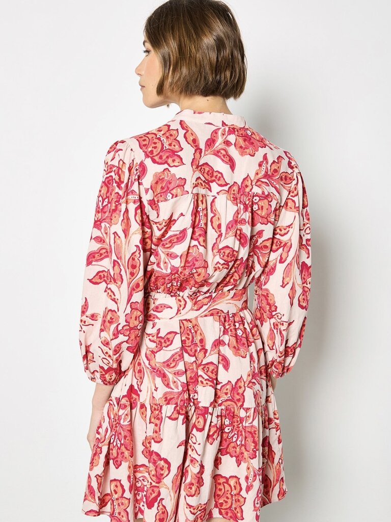 Apricot Boho Floral Mini