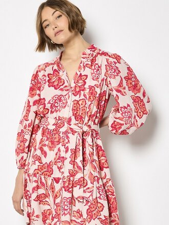 Apricot Boho Floral Mini