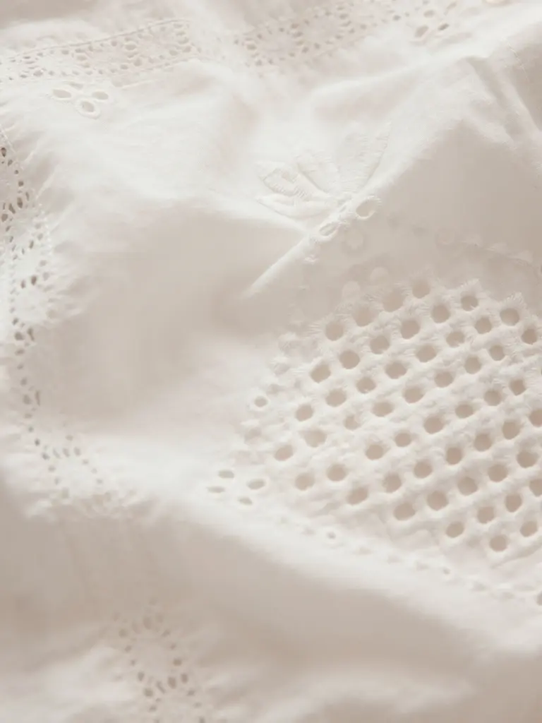 Z Supply Eyelet White Mini