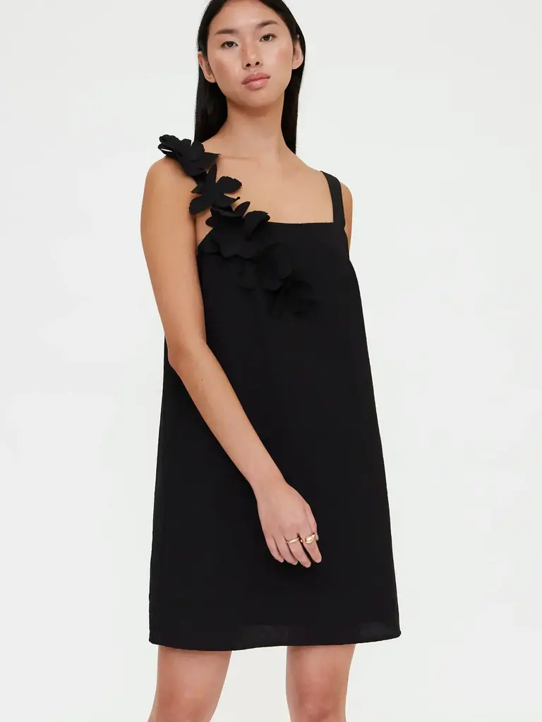 Wild Pony Flowers Black Mini