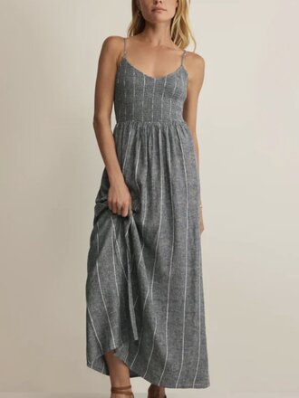 Z Supply Chambray Striped Maxi