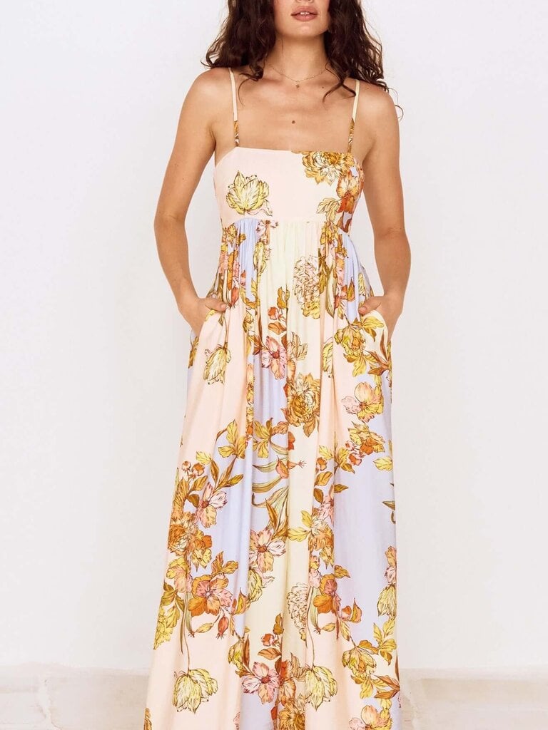 Mink Pink Versailles Tie Back Maxi