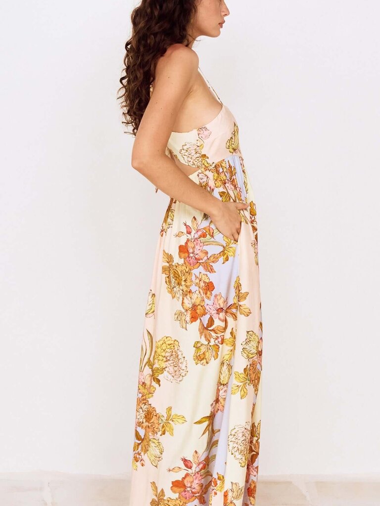 Mink Pink Versailles Tie Back Maxi