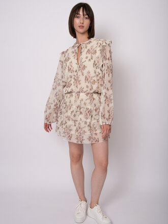 RD Style Chiffon Floral Skirt