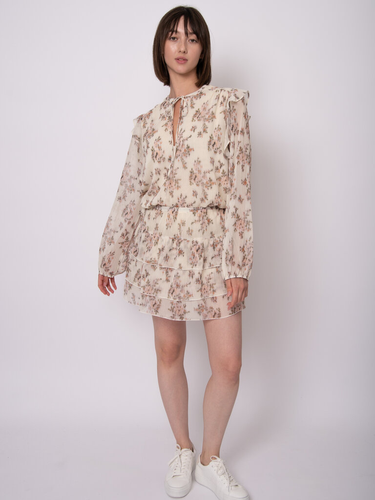 RD Style Chiffon Floral Skirt