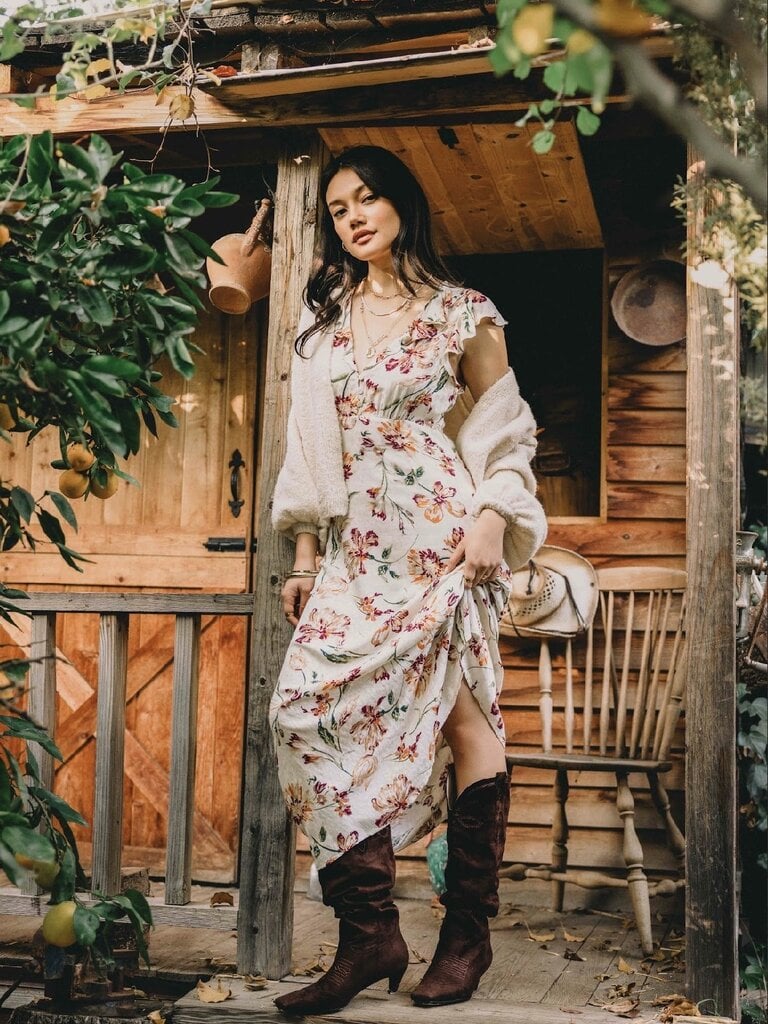 Sadie & Sage Ruffle Floral Dress