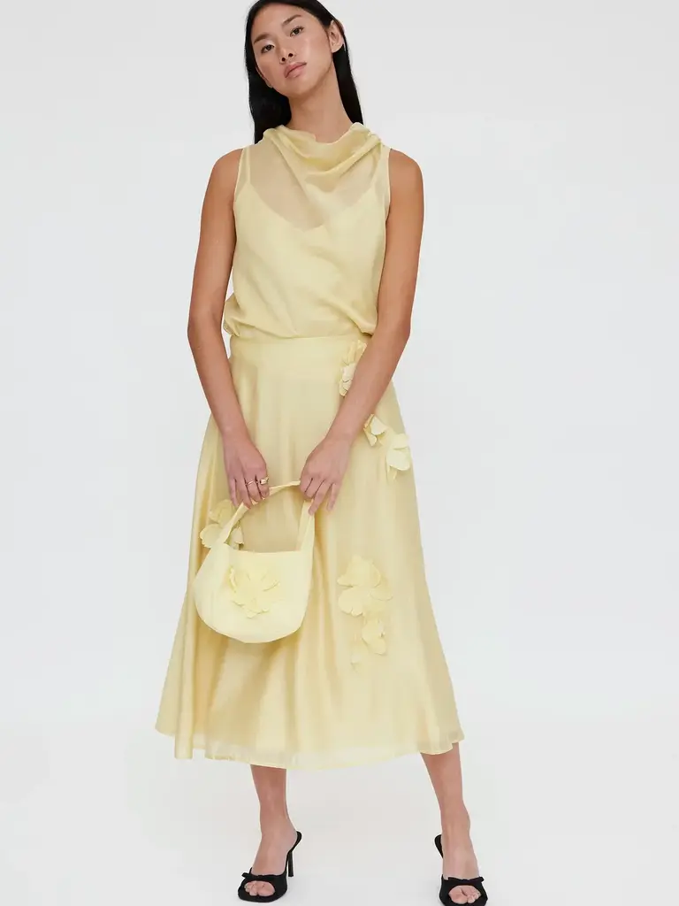 Wild Pony Soft Yellow Skirt