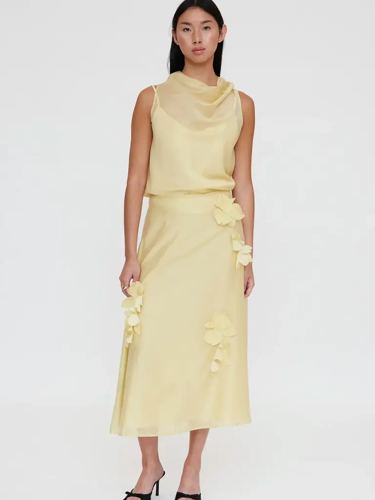 Wild Pony Soft Yellow Skirt