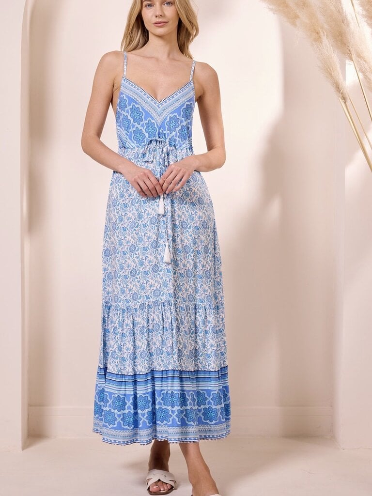 Angel Eyes Paisley Blues Maxi
