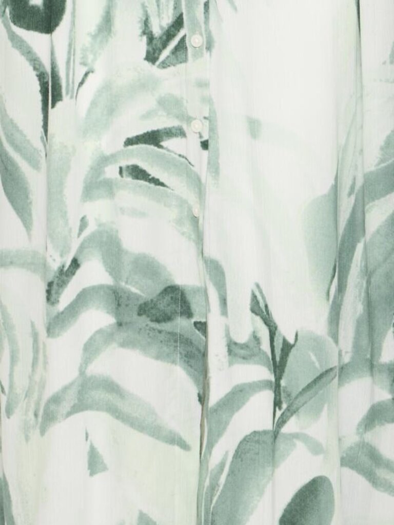 Fransa Faded Palm Midi