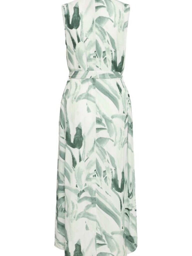 Fransa Faded Palm Midi
