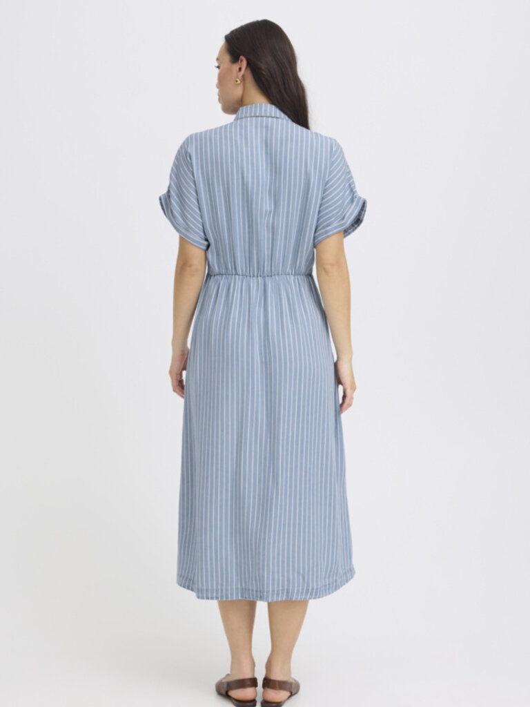 B. Young Denim Stripe Dress