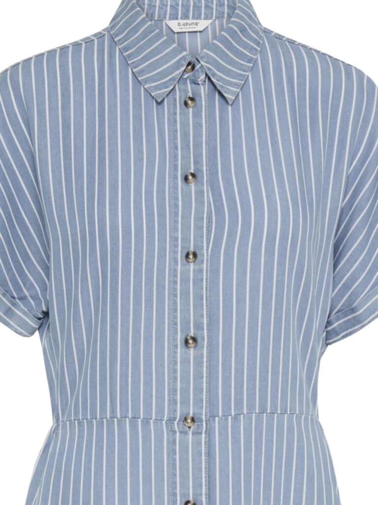 B. Young Denim Stripe Dress