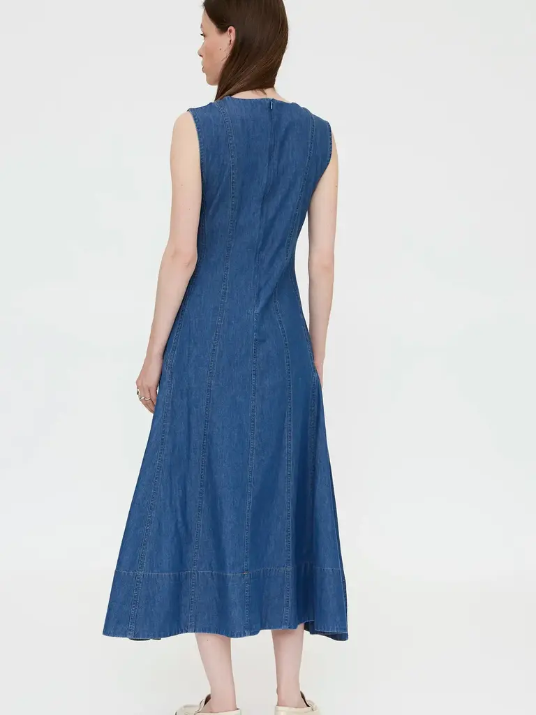 Wild Pony A-line Denim Dress