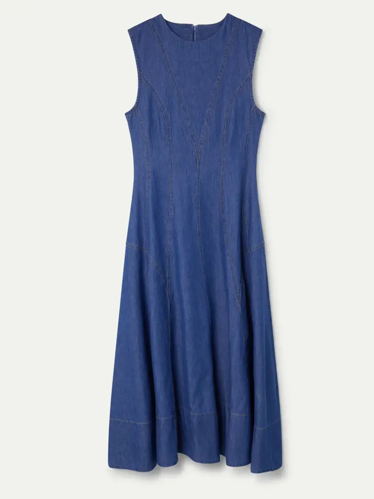 Wild Pony A-line Denim Dress