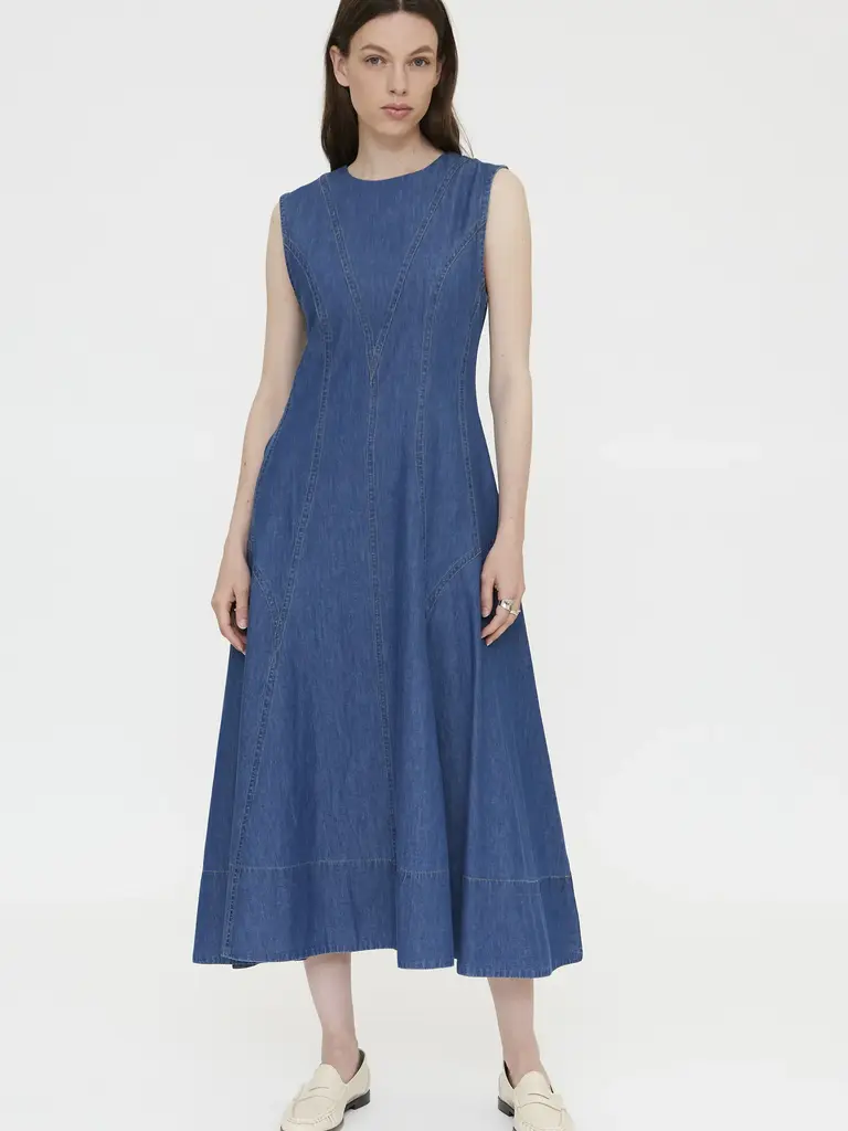 Wild Pony A-line Denim Dress